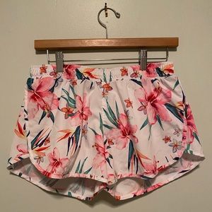 Floral Old Navy Active Athletic Shorts